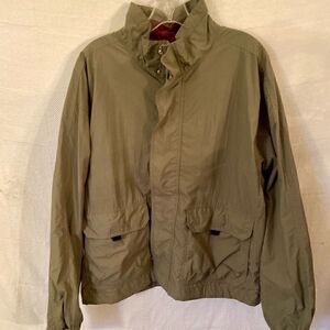 Vintage Gear For Sports Zip Front Jacket With Snap Front Plackett  Size Medium..